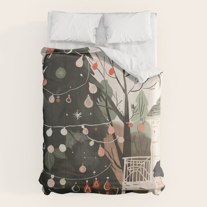 Little Joys of Winter Comforter Gallery Image 1