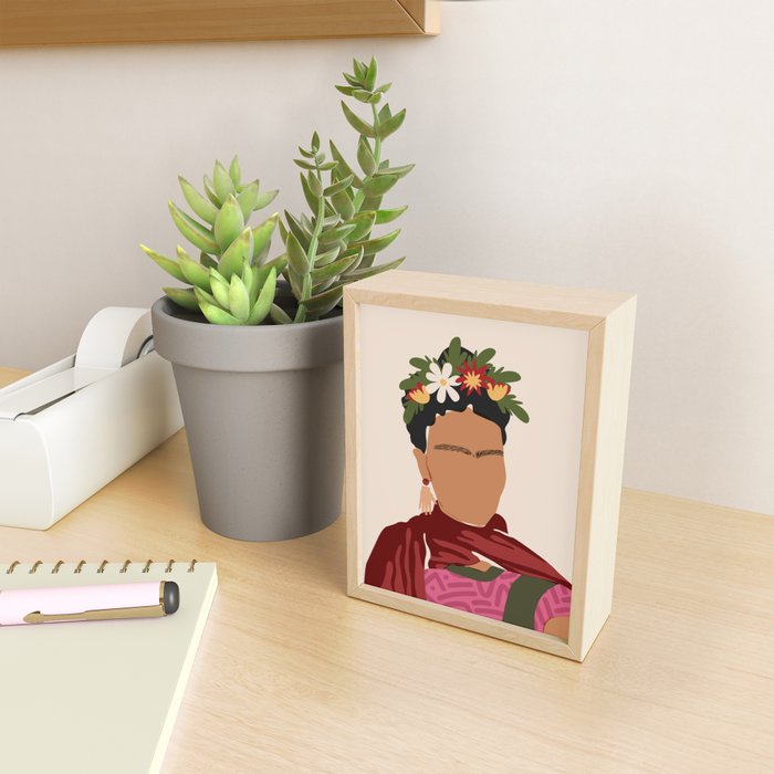 Frida Kahlo Mini Art Print Gallery Image 2