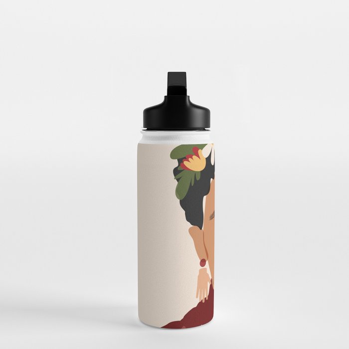 Frida Kahlo Water Bottle Gallery Image 3