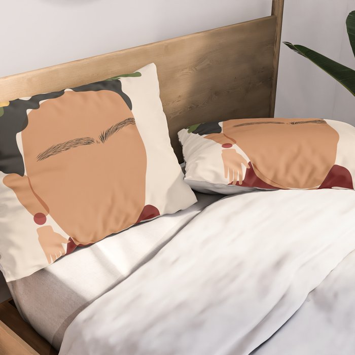 Frida Kahlo Pillow Sham Gallery Image 2
