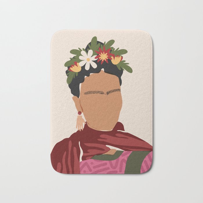 Frida Kahlo Bath Mat Gallery Image 1