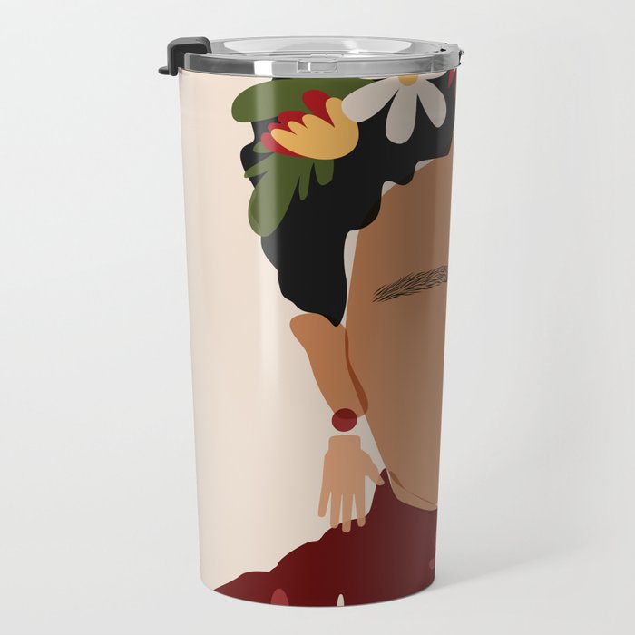 Frida Kahlo Travel Mug Gallery Image 3