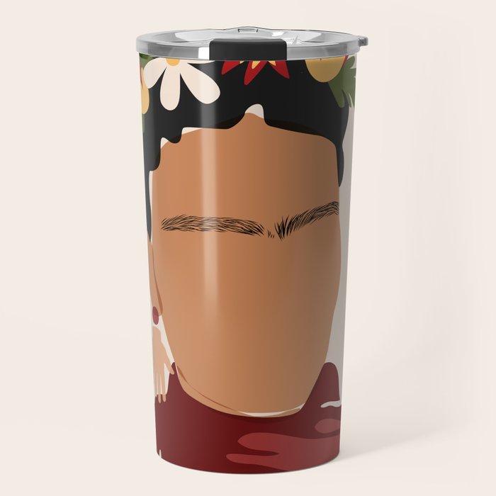 Frida Kahlo Travel Mug Gallery Image 1
