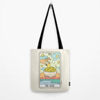 GUAC READING Tote Bag Gallery Image 2