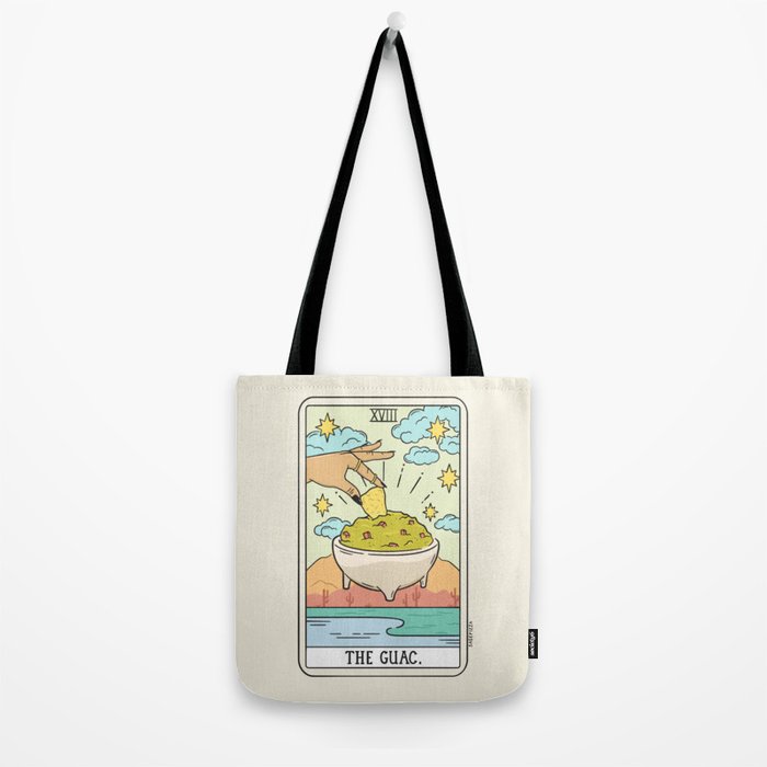 GUAC READING Tote Bag Gallery Image 2