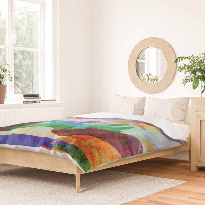 Mountain lake Duvet Cover Gallery Image 2