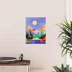 Mountain lake Poster Gallery Image 2