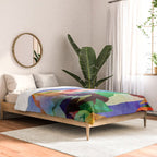 Mountain lake Comforter Gallery Image 2