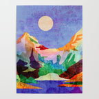 Mountain lake Poster Gallery Image 4