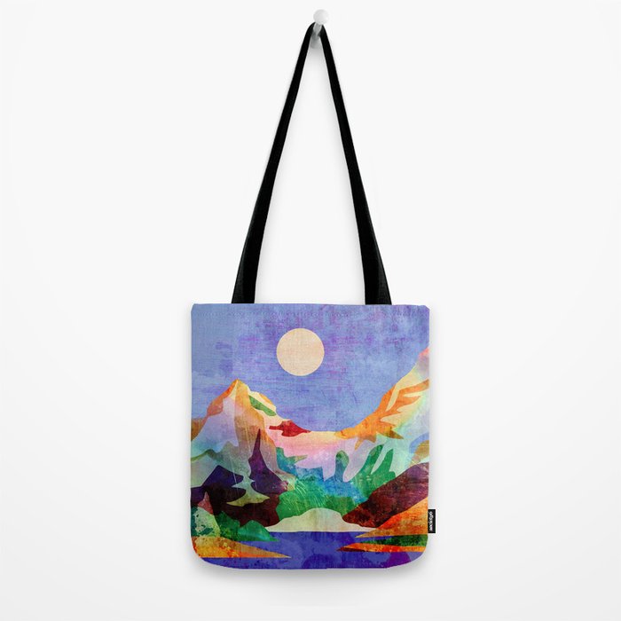 Mountain lake Tote Bag Gallery Image 2