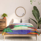 Mountain lake Comforter Gallery Image 3