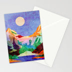 Mountain lake Stationery Card Gallery Image 2