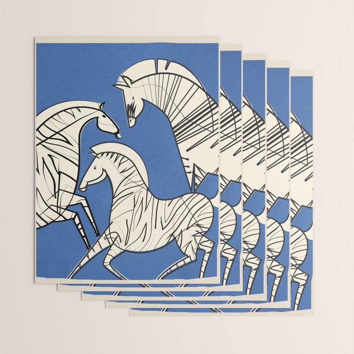 Abstract Zebras 3 Wrapping Paper Gallery Image 3