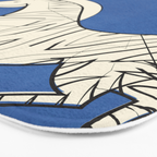 Abstract Zebras 3 Bath Mat Gallery Image 3