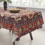 Esfahan Central Persian Rug Print Tablecloth Gallery Image 3