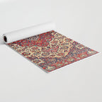Esfahan Central Persian Rug Print Yoga Mat Gallery Image 2