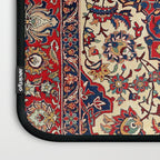 Esfahan Central Persian Rug Print Laptop Sleeve Gallery Image 3