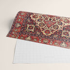 Esfahan Central Persian Rug Print Wrapping Paper Gallery Image 2
