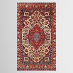 Esfahan Central Persian Rug Print Tablecloth Gallery Image 2