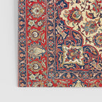 Esfahan Central Persian Rug Print Poster Gallery Image 3