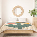 Flower and butterfly Duvet Cover Gallery Image 3