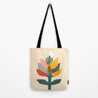 Flower and butterfly Tote Bag Gallery Image 2