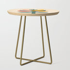 Flower and butterfly Side Table Gallery Image 1