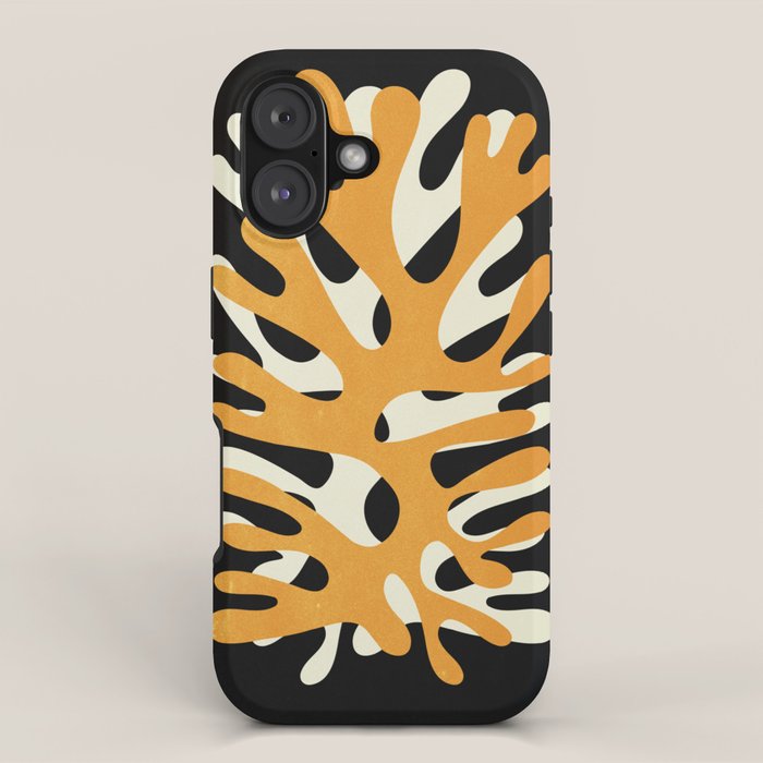 Sea Fern: Paper Cutouts Matisse Edition iPhone Case Gallery Image 1