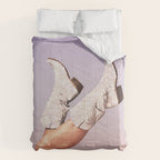 These Boots - Glitter Purple Miami Vibes Comforter Gallery Image 6