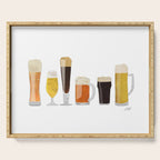 Beer Mugs Serving Tray Gallery Image 1