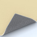 Lantern Light soft pastel creamy yellow solid color modern abstract pattern Rug Gallery Image 4