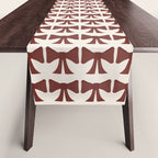 Vintage Bows XI Red Table Runner Gallery Image 1