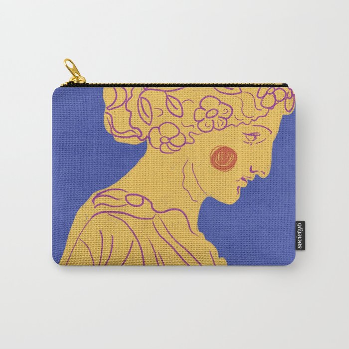 Ancient Beauty #3 Carry All Pouch Gallery Image 1
