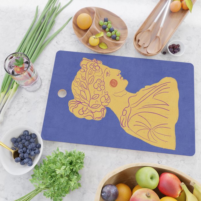 Ancient Beauty #3 Cutting Board Gallery Image 2