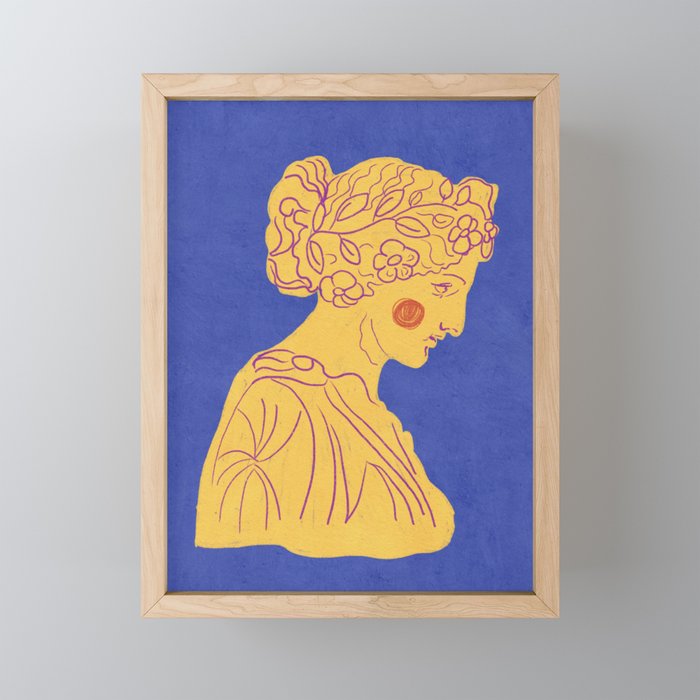 Ancient Beauty #3 Mini Art Print Gallery Image 1