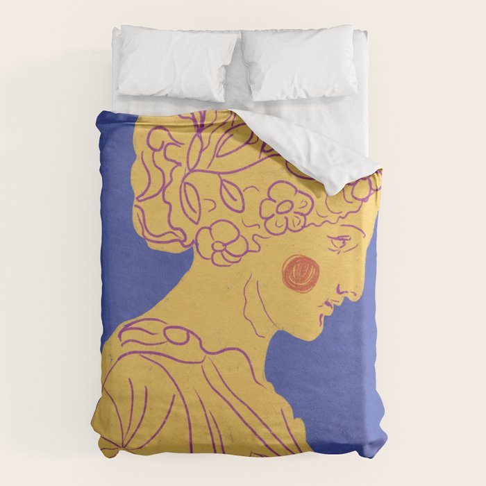 Ancient Beauty #3 Duvet Cover Gallery Image 1