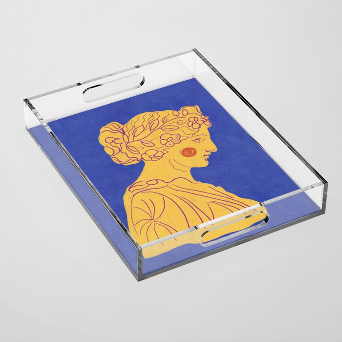 Ancient Beauty #3 Acrylic Tray Gallery Image 1