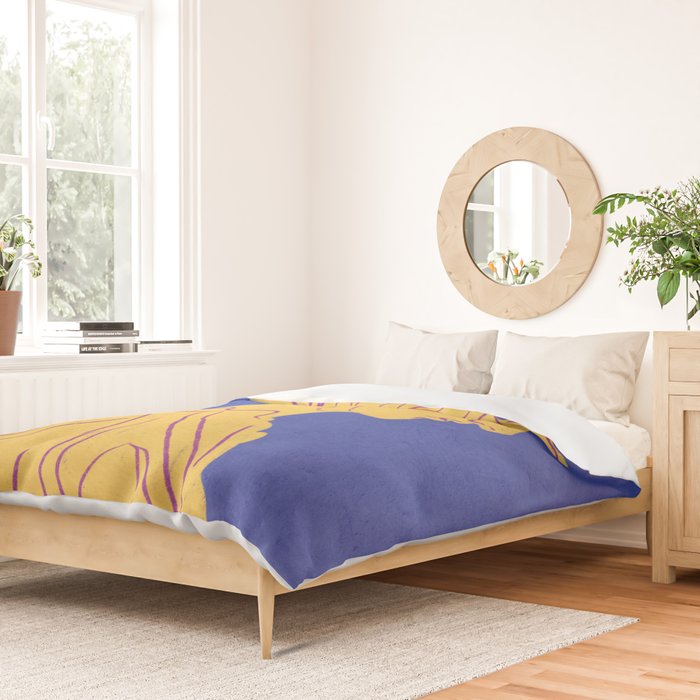 Ancient Beauty #3 Duvet Cover Gallery Image 2
