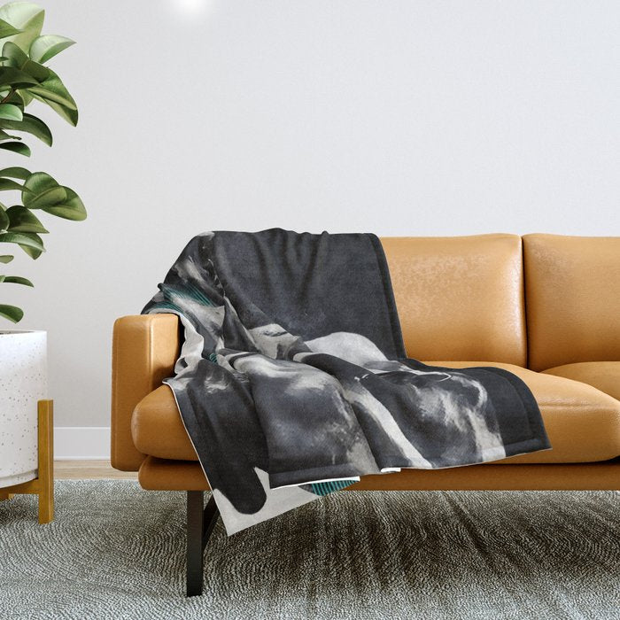 The Thinker Throw Blanket Gallery Image 1