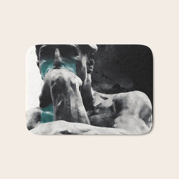 The Thinker Bath Mat Gallery Image 1