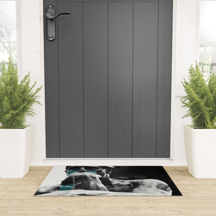 The Thinker Welcome Mat Gallery Image 3