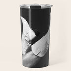 These Boots - Noir / Black & White Travel Mug Gallery Image 1