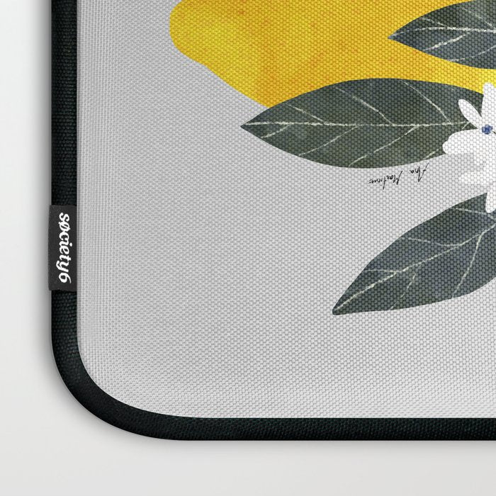 Lemon tree branch Laptop Sleeve Gallery Image 3