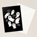 Friendly Ghosts Stationery Card Gallery Image 2