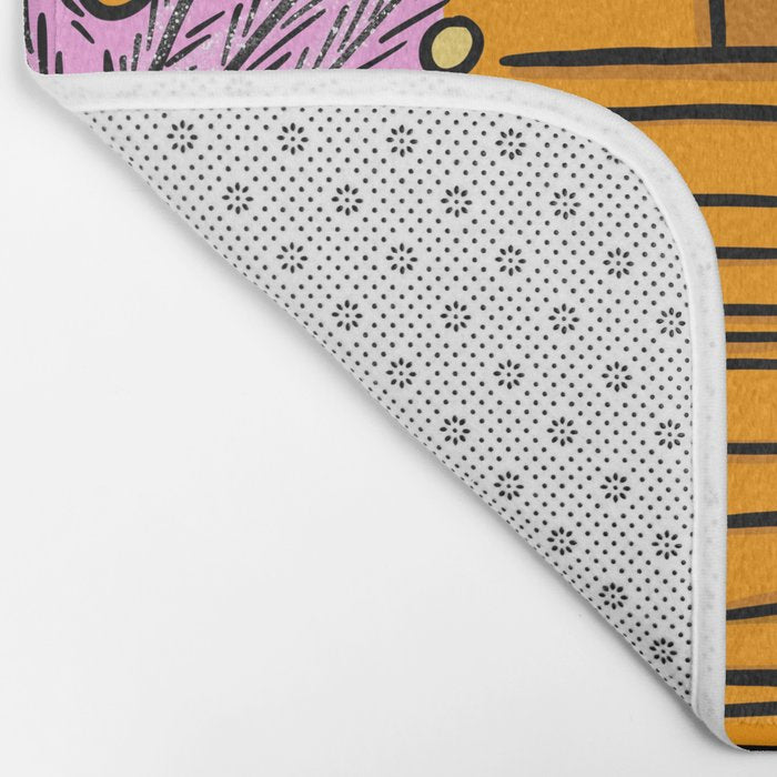 Modern Christmas Bath Mat Gallery Image 2