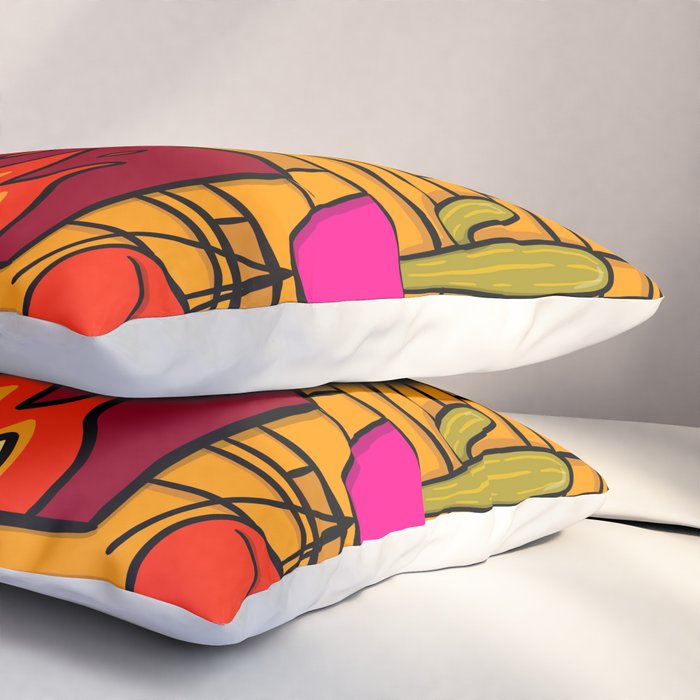 Modern Christmas Pillow Sham Gallery Image 3