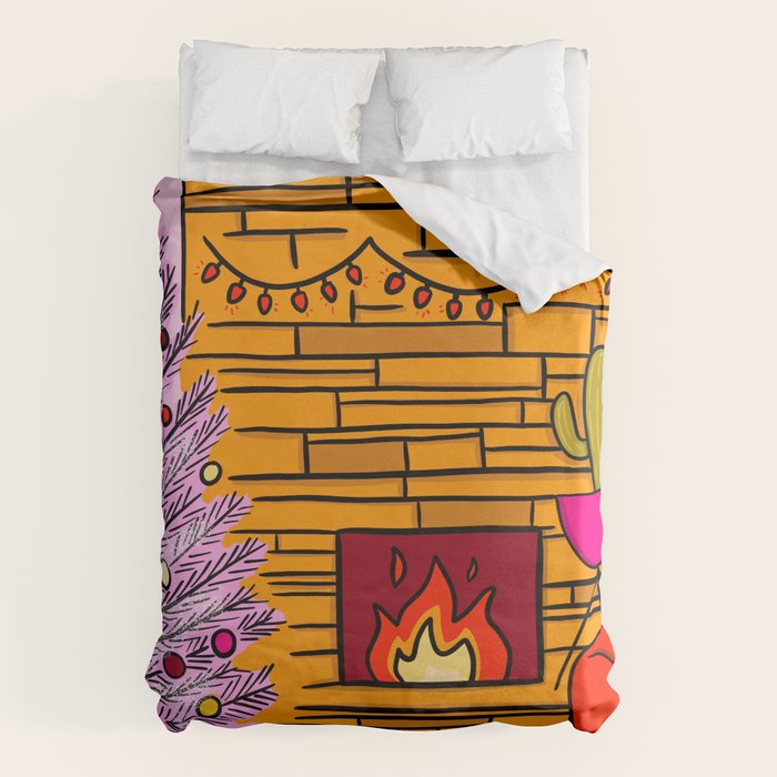 Modern Christmas Duvet Cover Gallery Image 1