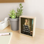 Be Humble Be Smart and Rule the World - Feminist Mini Art Print Gallery Image 2