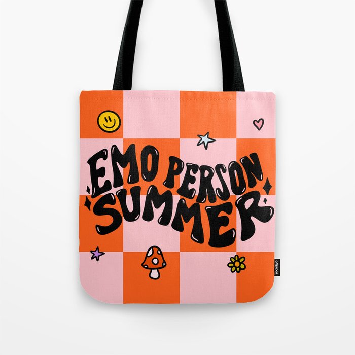 Emo Person Summer Tote Bag Gallery Image 1