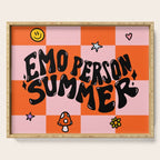 Emo Person Summer Serving Tray Gallery Image 1